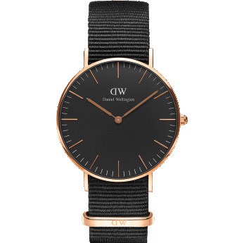 Reloj Daniel Wellington Classic Black Cornwall 36mm.