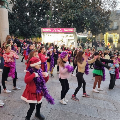 Flashmob Escuela de Baile Cuatro Pasos