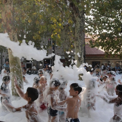 Fiesta de la espuma Ourense 2017