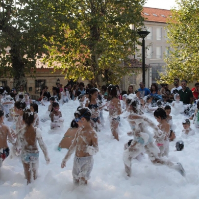 Fiesta de la espuma Ourense 2017