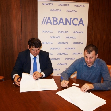 Firma convenio con Abanca