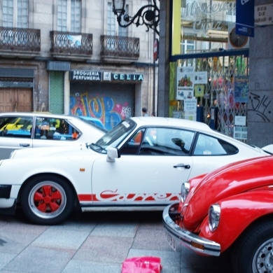 Rally Solidario Ourense Centro y Escudería de clásicos