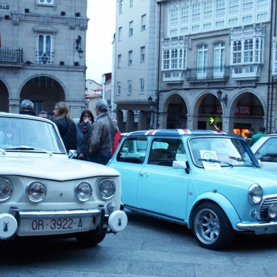 Rally Solidario Ourense Centro y Escudería de clásicos