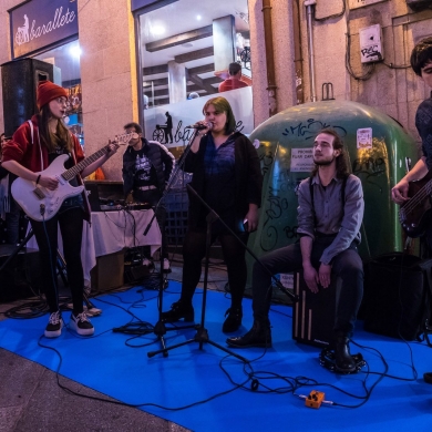 Concierto Bowie's Slaves - Shopping Night Ourense 2019