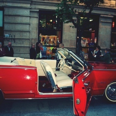 Coches época shopping night Ourense