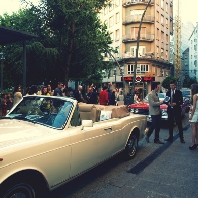 Coches época shopping night Ourense