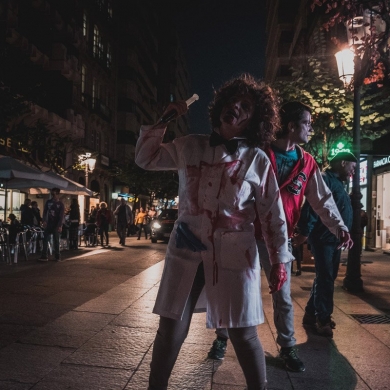 Invasión Zombie Ourense Centro - "Compra sen Medo"