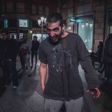 Invasión Zombie Ourense Centro - "Compra sen Medo"