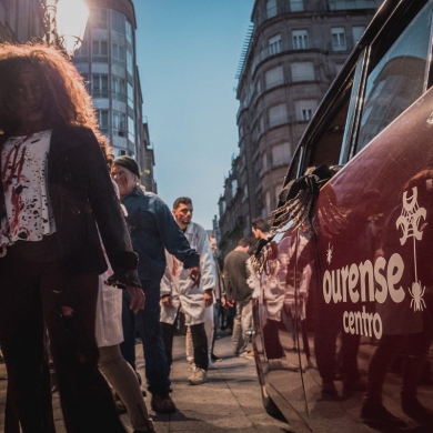 Invasión Zombie Ourense Centro - "Compra sen Medo"