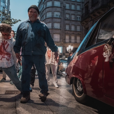 Invasión Zombie Ourense Centro - "Compra sen Medo"