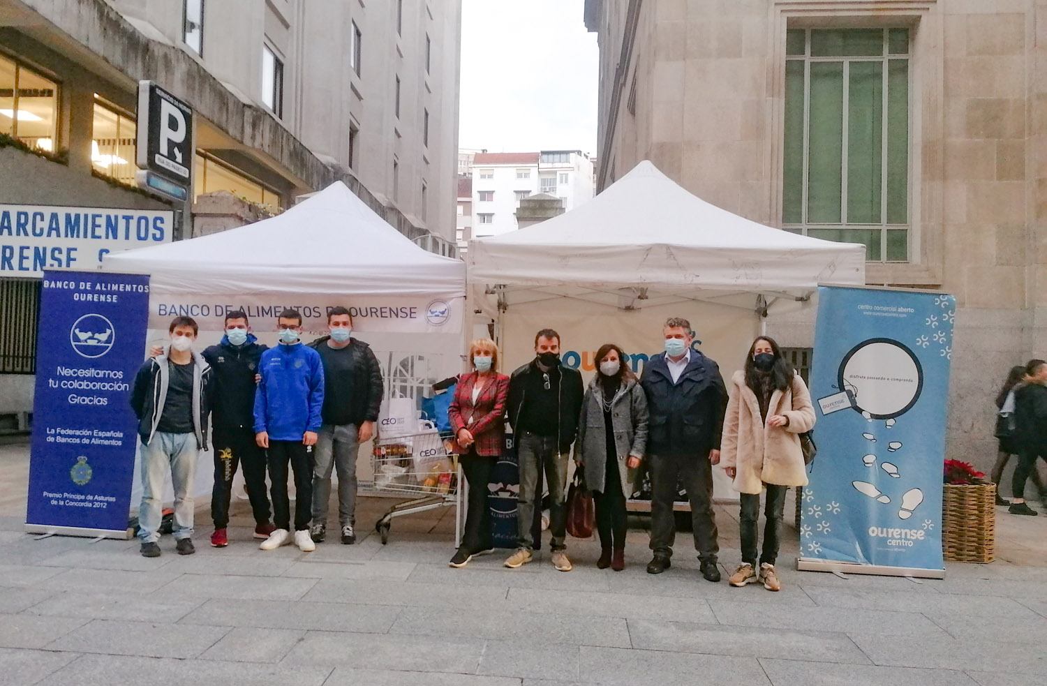 Stand banco de alimentos