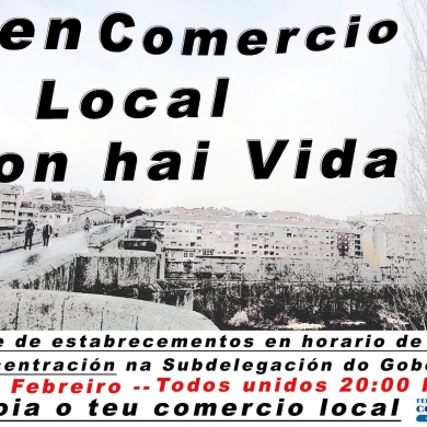 El CCA Ourense Centro apoya el manifiesto a favor del comercio local