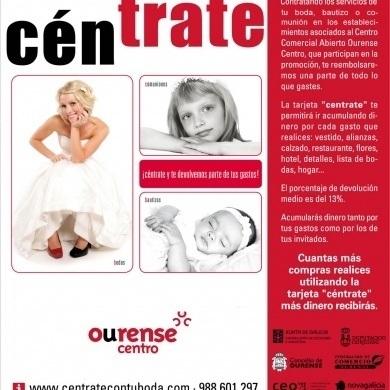 Centrate para las compras de tu boda en Ourense