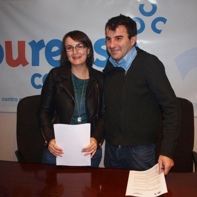 Convenio de colaboracion entre CCA Ourense Centro e Discafis-COGAMI