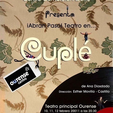 Cuple Sesion de teatro para disfrutar con tu pareja por cortesia de Ourense Centro