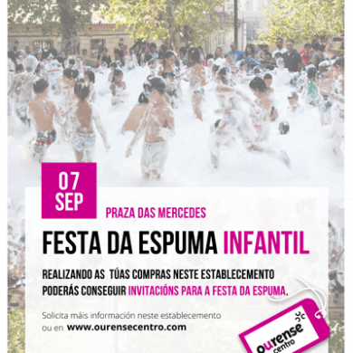 Fiesta de la Espuma infantil 2018