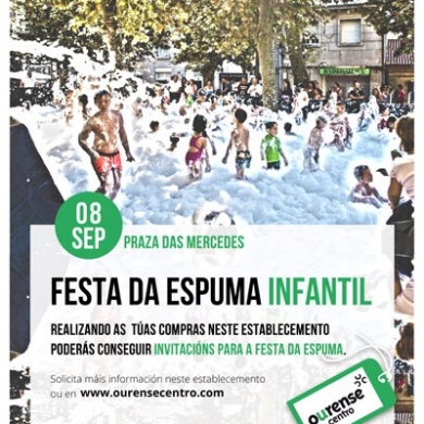 Festa da Espuma Infantil 2017