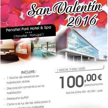 Escapada especial San Valentín