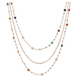 Collar Rosario piedras Bronzallure